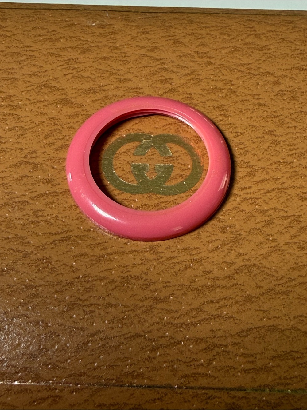 Authentic Gucci Rosé Malibu Pink Plastic Change Bezel For 1100 - 11/12 - 11/12.2
